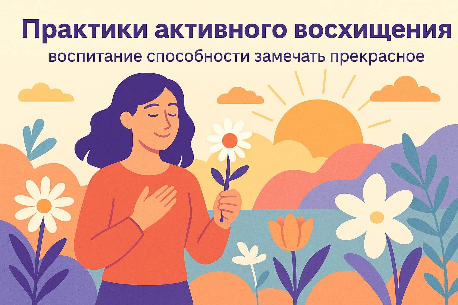 Практики активного восхищения: воспитание способности замечать прекрасное